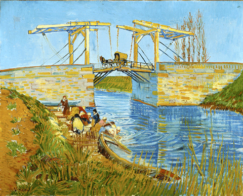 reproductie Brug te Arles van Vincent van Gogh